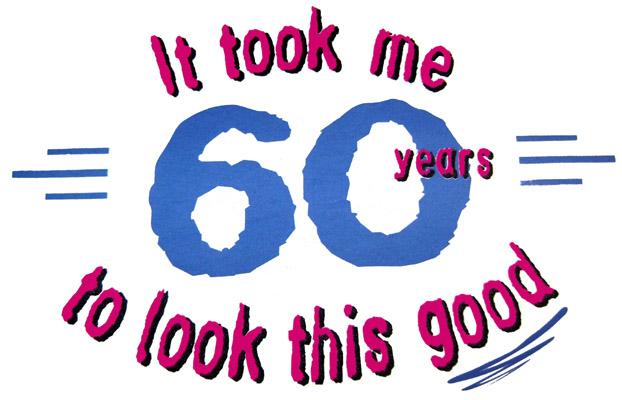 60th BirtHDay Poster And Fabulous Party Supplies At Direct