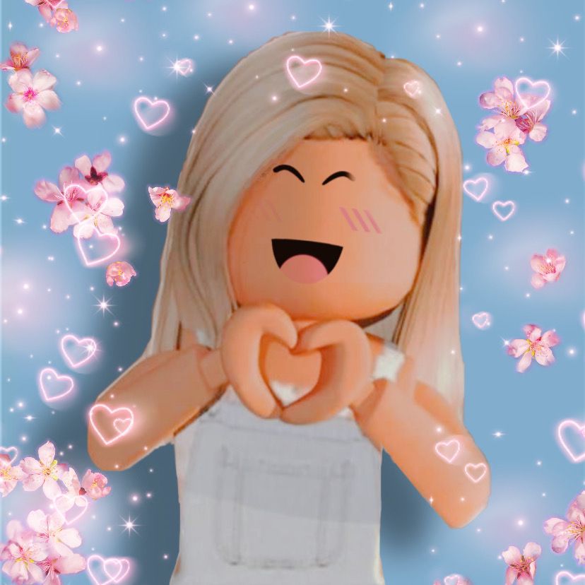 HD roblox cute girl wallpapers