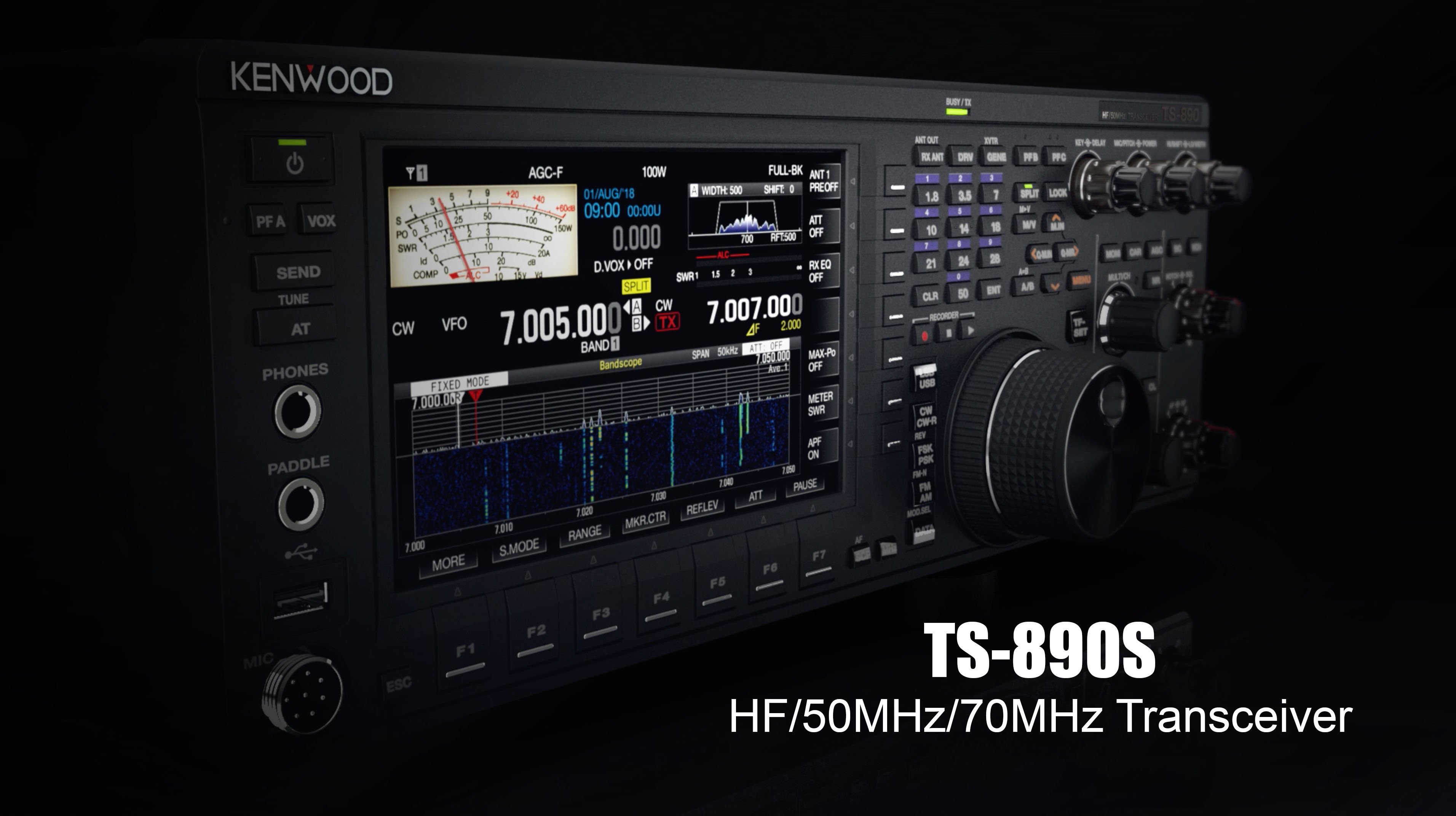 TS 890S HF50MHz70MHz transceiver Kenwood Comms 3824x2142