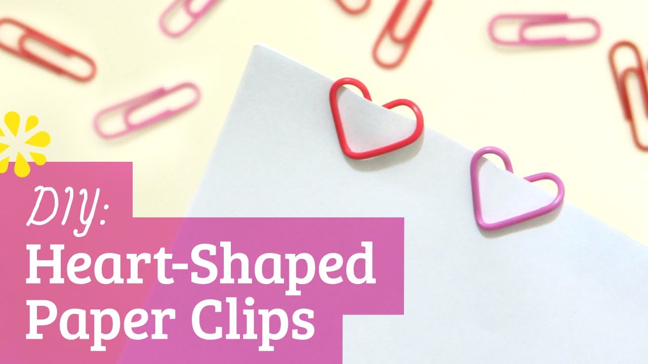 Heart Paperclip Wallpaper