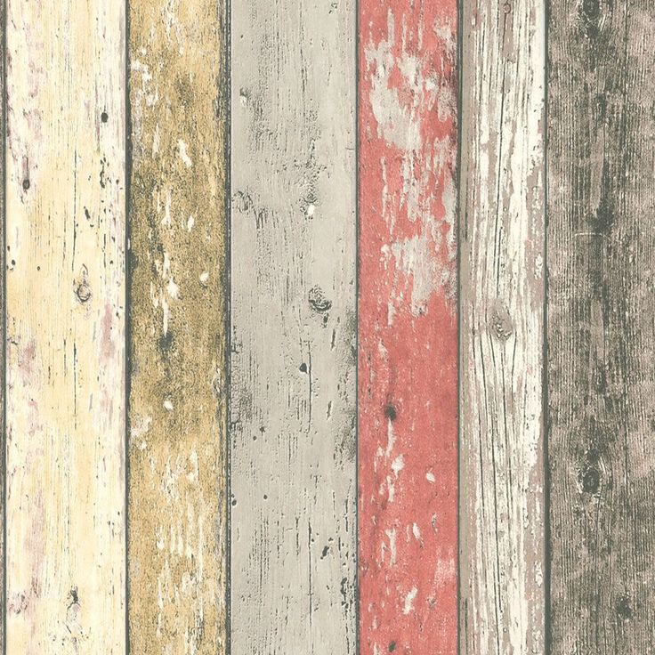 Realistic Distressed Wood Panel New England A S Creation Wallpaper