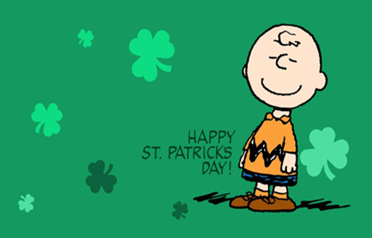 Happy St Patricks Day Charlie Brown Beloved Pinter