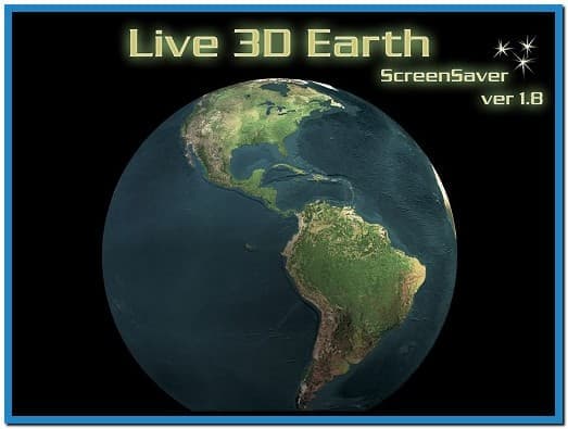 3d World Map Screensaver Mac