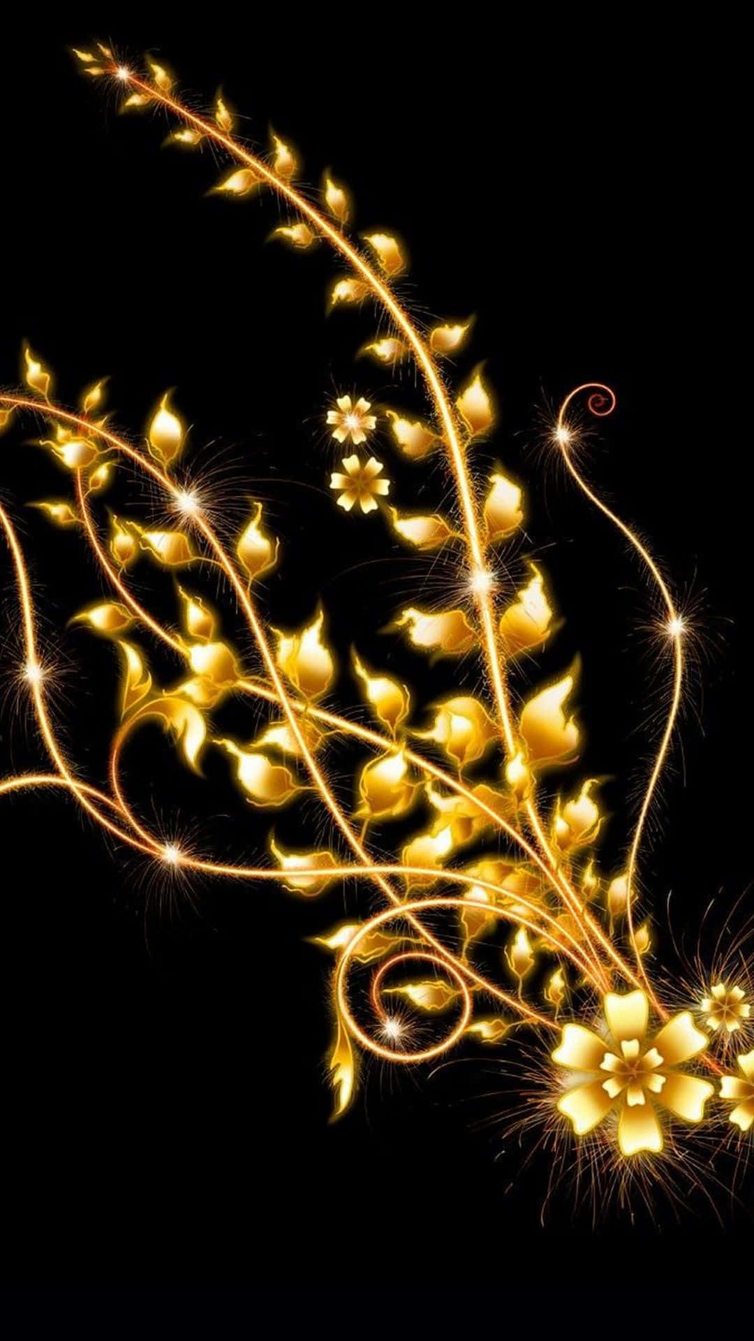 Black And Gold Aesthetic Wallpaper