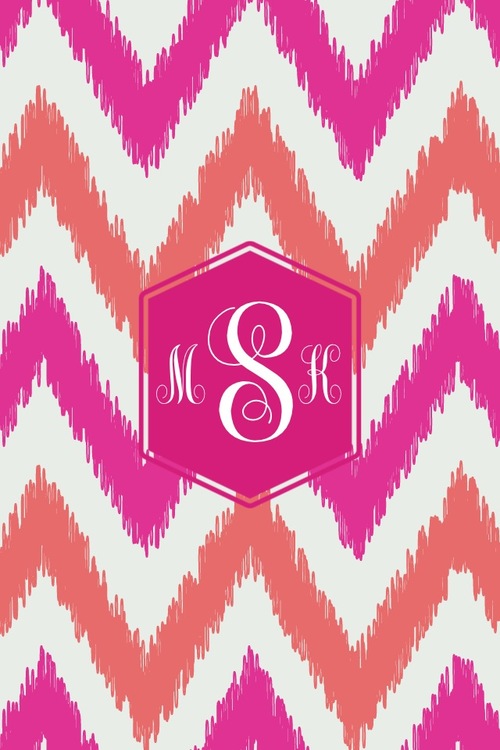 iPhone Wallpaper Made With Monogram App We Heart It
