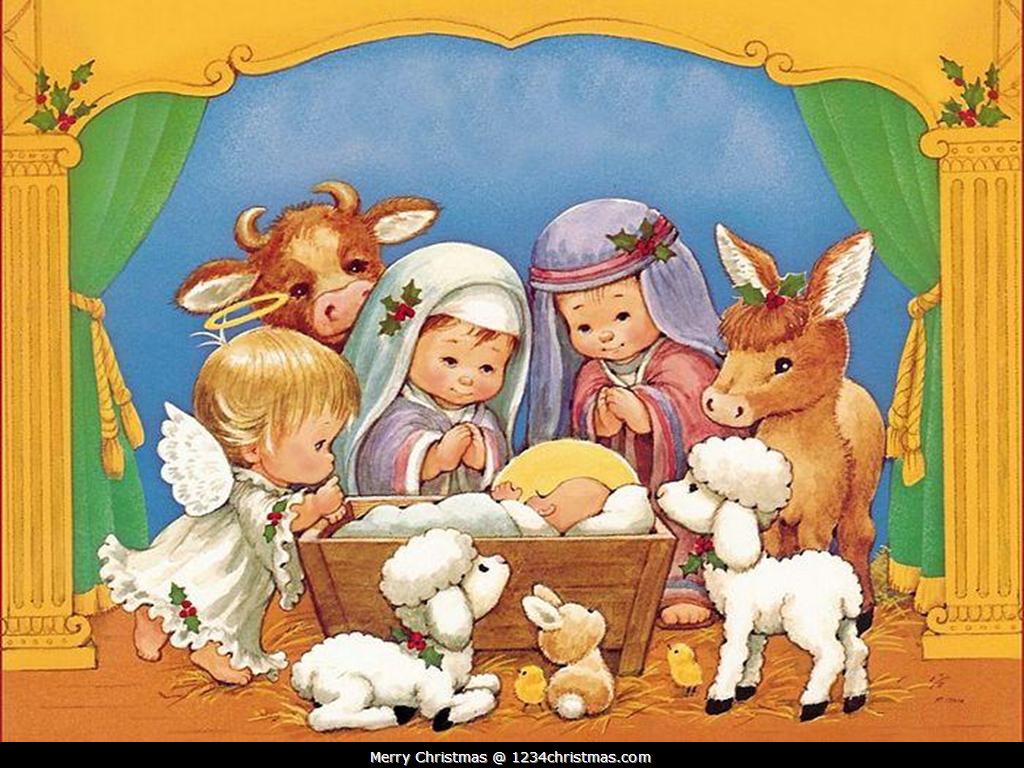 Scene Nativity Pictures Scenes Wallpaper