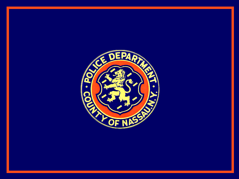 Flag Of The Nassau County Police Department