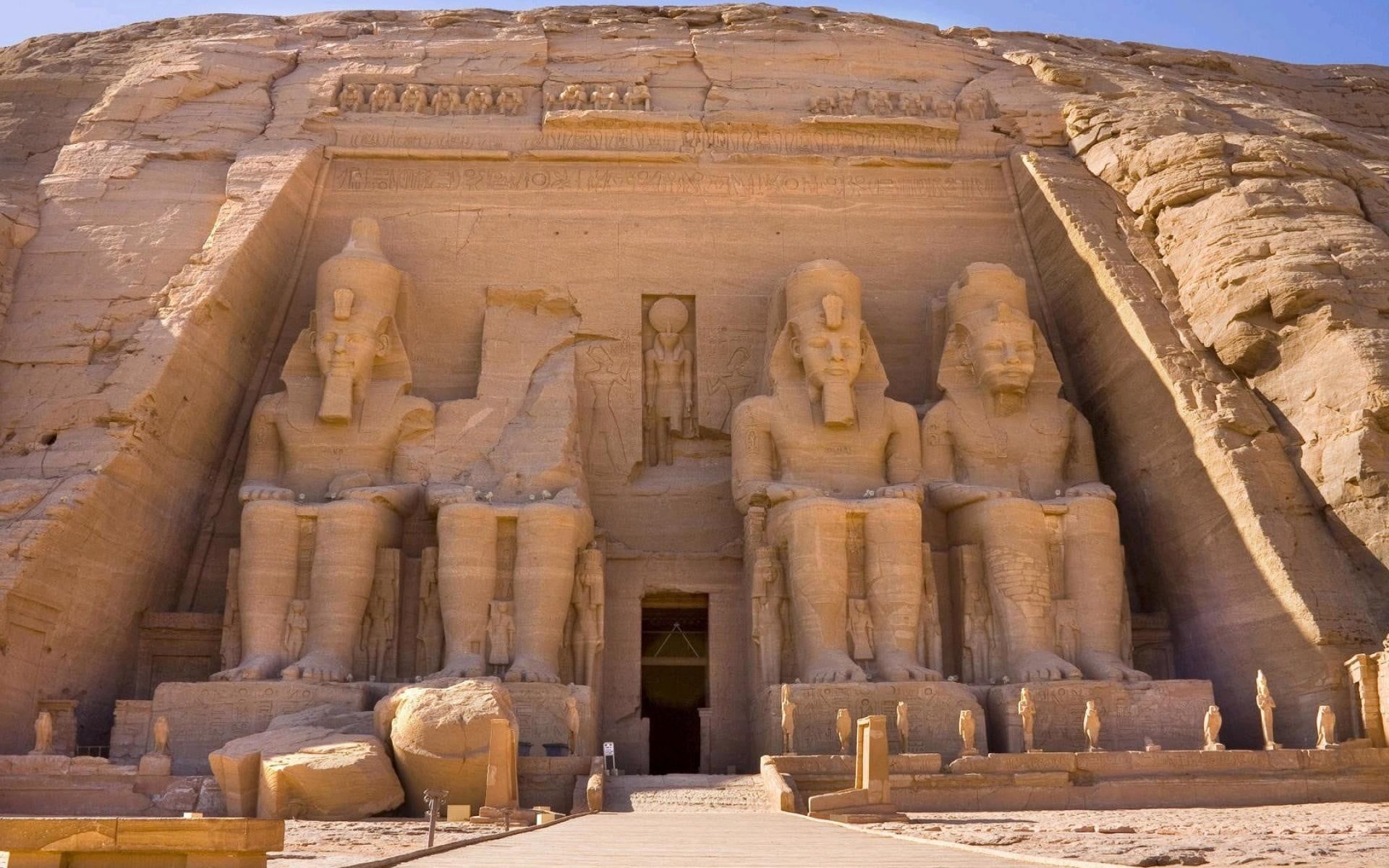 Egypt Landmark Egyptian Ancient Building Old