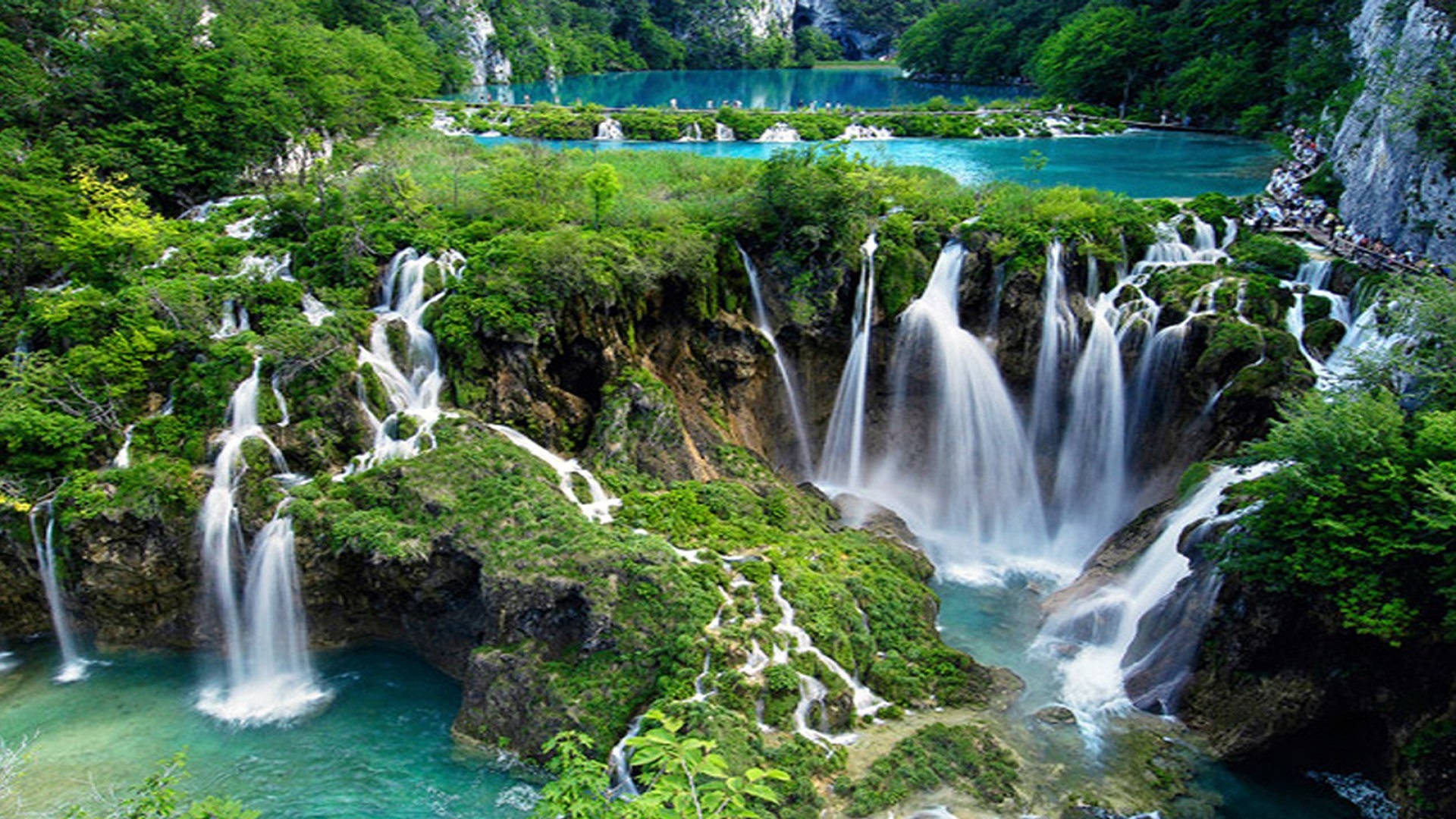 Top Nature Waterfall HD Wallpaper