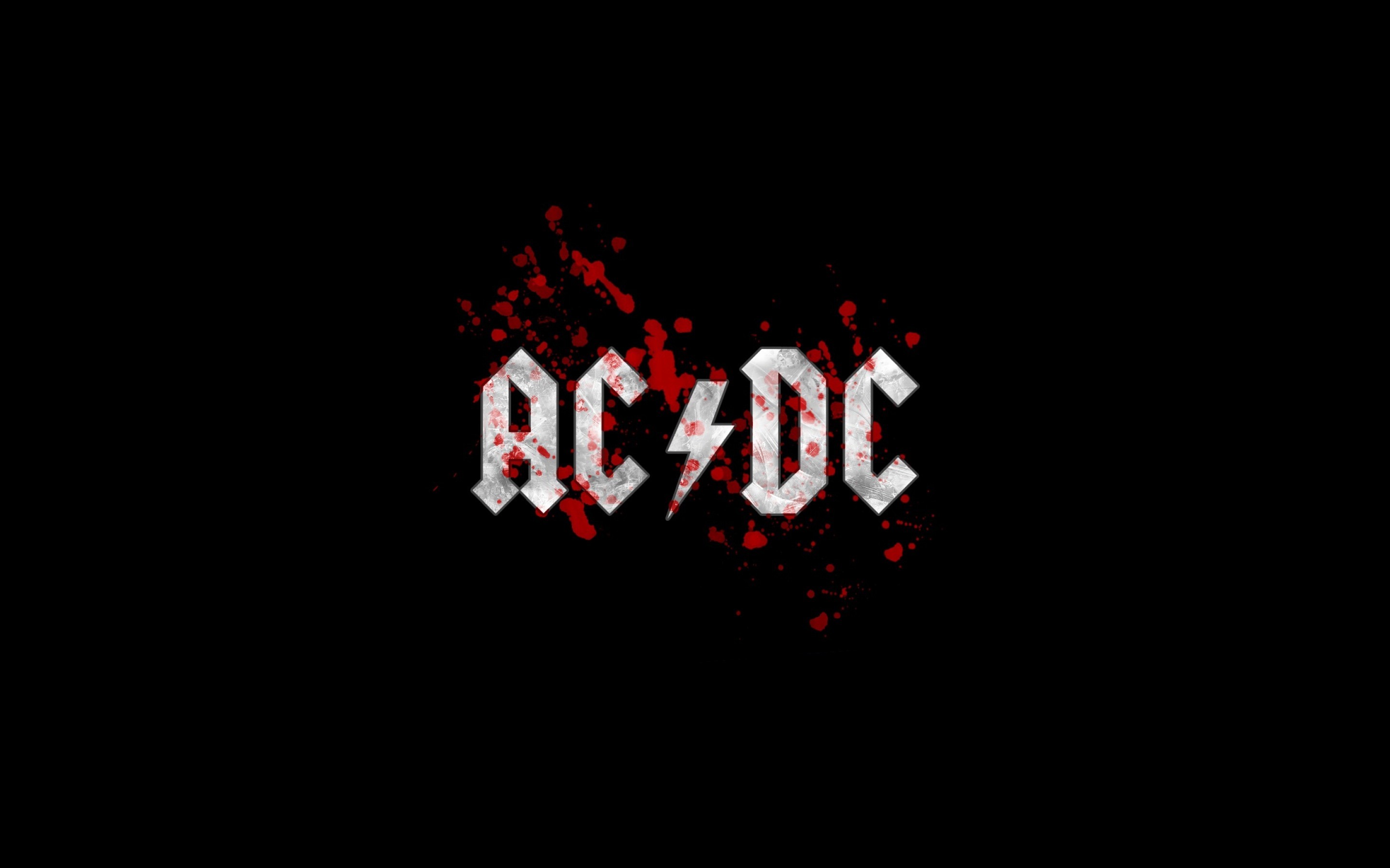 Ac Dc Rock Music Hard Logo Black Wallpaper Photos