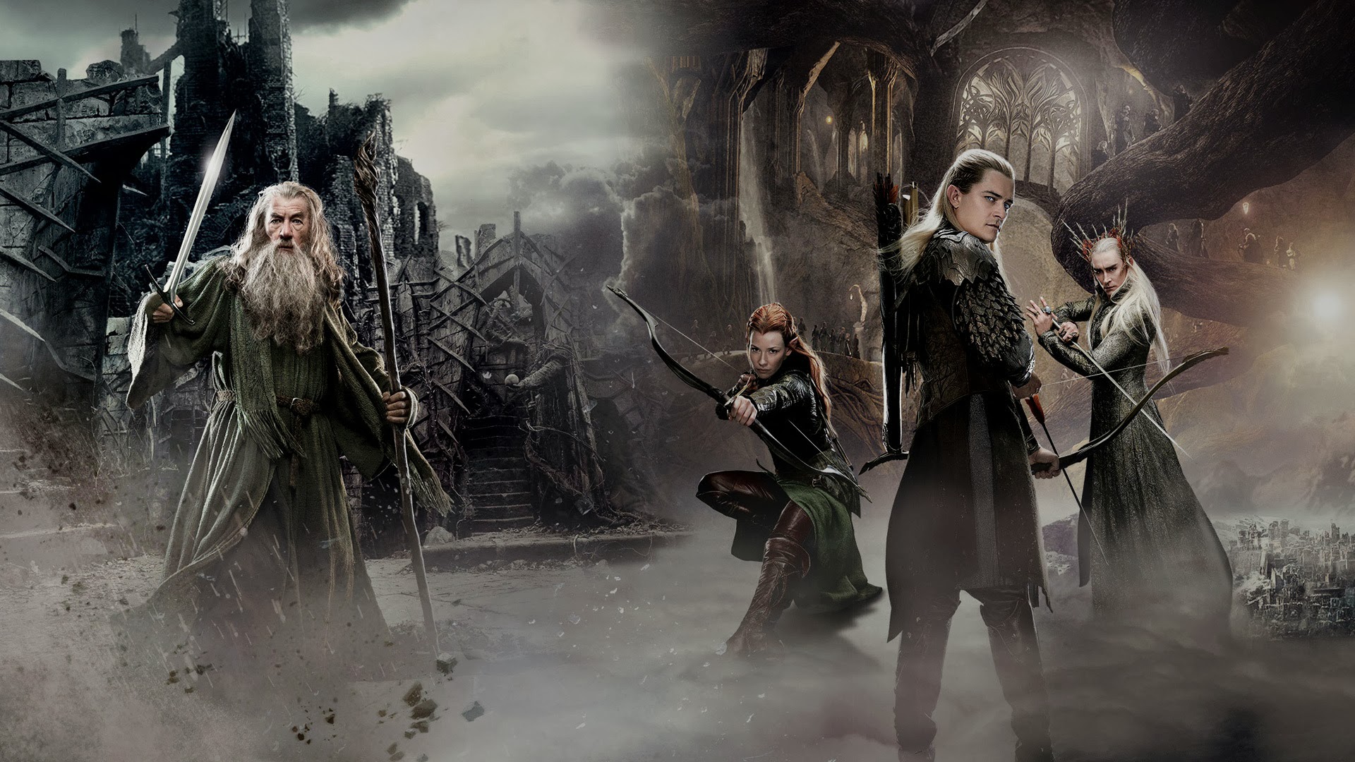 New The Hobbit 2 Movie Wallpaper HiresMOVIEWALLcom