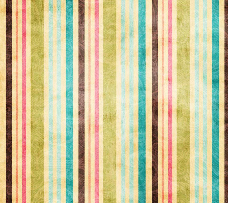 Colorful Pattern Stripes Tablet Phone Wallpaper Background For Kids