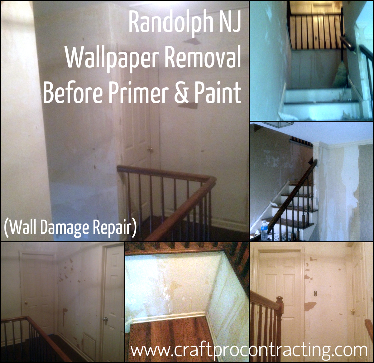 Painting Wallpaper Removal And Wall Damage Before Priming