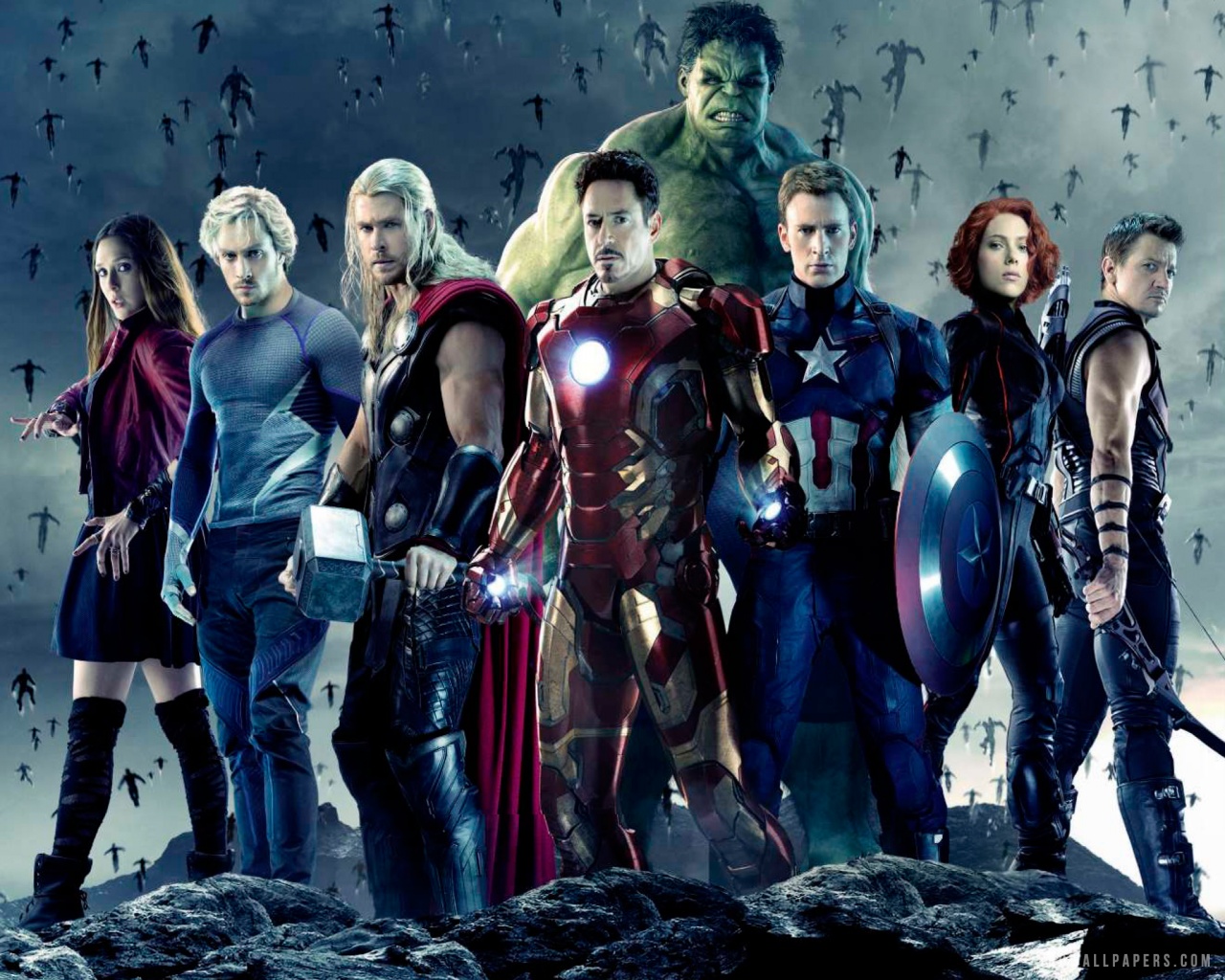 The Avengers Age of Ultron Team HD Wallpaper   iHD Wallpapers