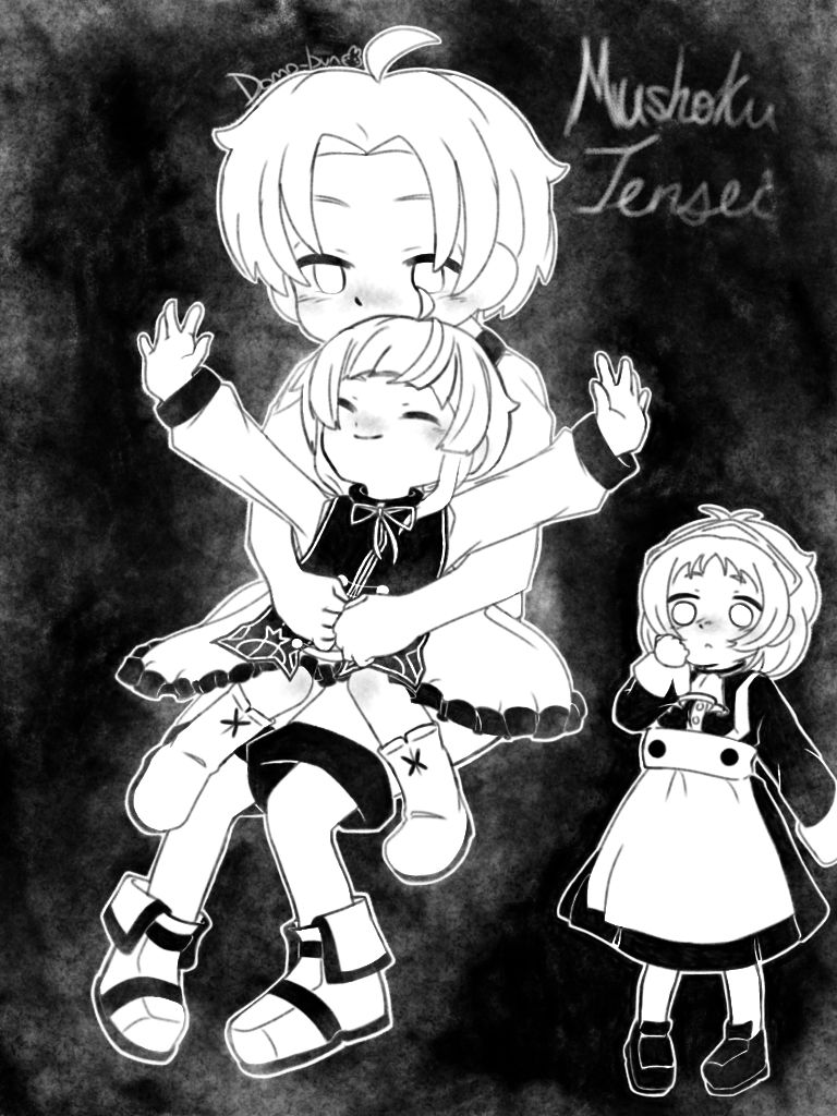 Mushoku Tensei Fanart By Domo Bun Df8325p Full Wallpaper