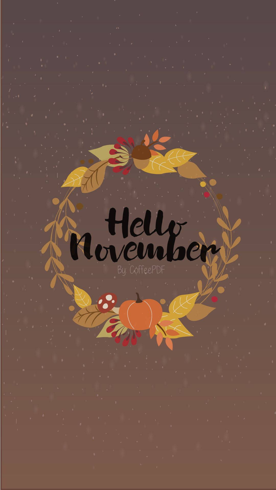 November iPhone Wallpaper