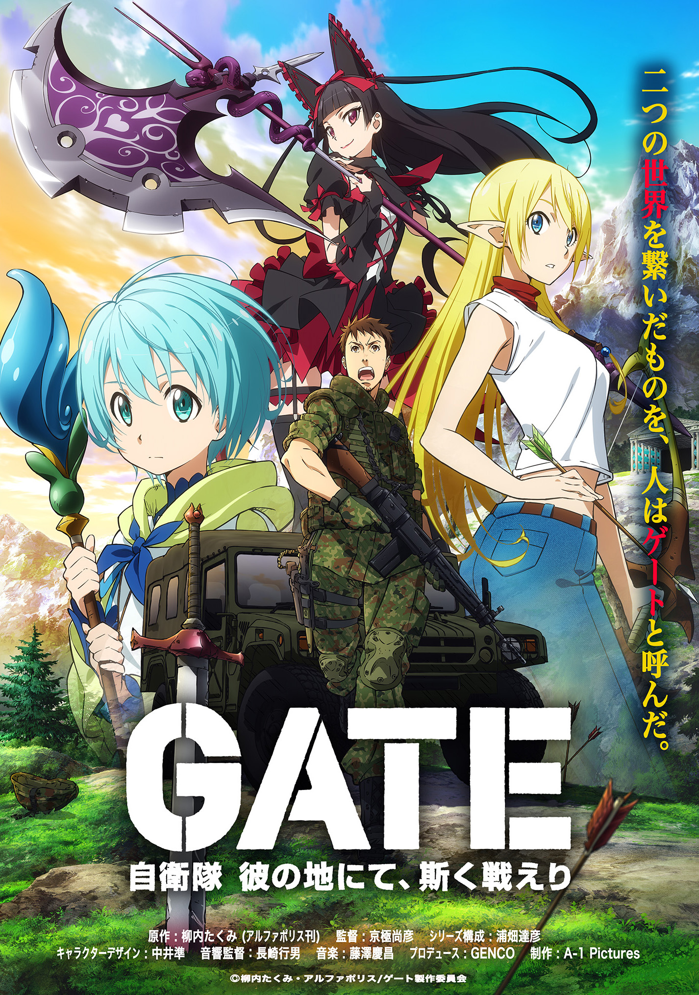 47 Gate Anime 15 Wallpaper On Wallpapersafari
