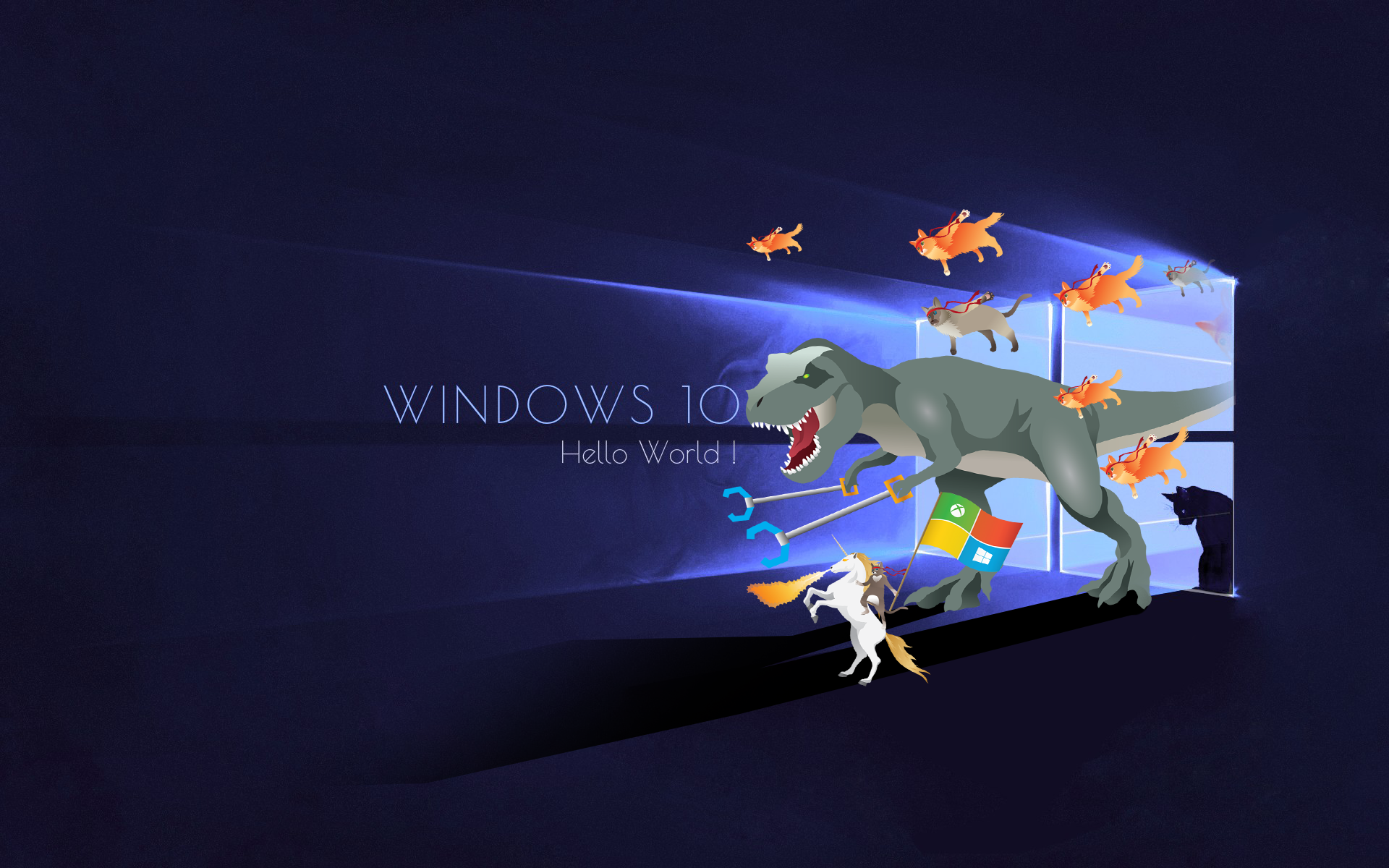 Cool Ninja Cat Wallpaper For Microsoft Windows That Will Make