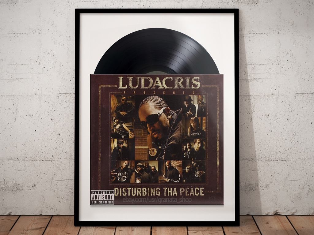 Ludacris Dtp Disturbing Tha Peace Vinyl Record In Special