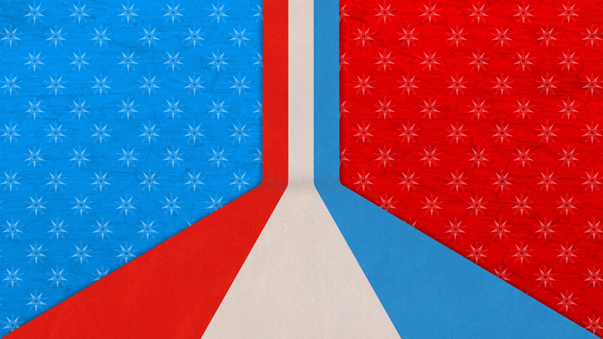 Red White Blue Abstract Wallpaper