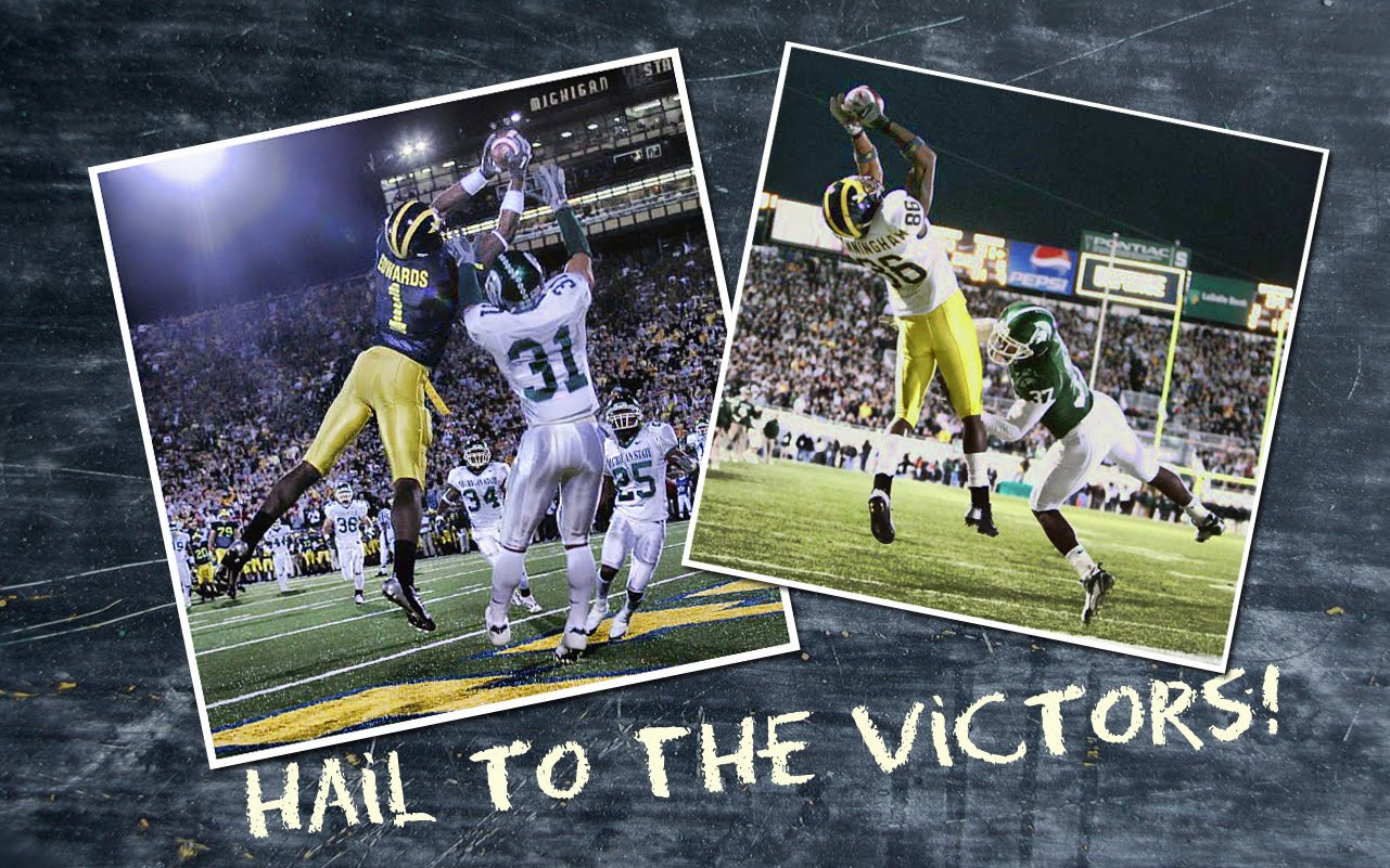 College Football Wallpaper Wednesday Victors Over Sparty