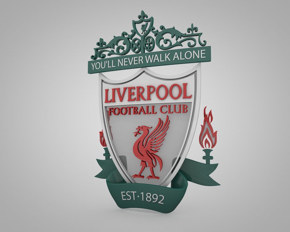 Liverpool fc 3d logo by kikiwannz