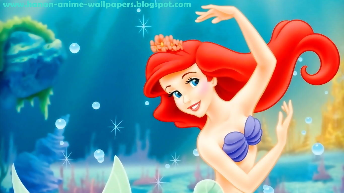 Ariel The Little Mermaid, Disney, Anime, Princess, 1920x1200 HD ... Desktop  Background