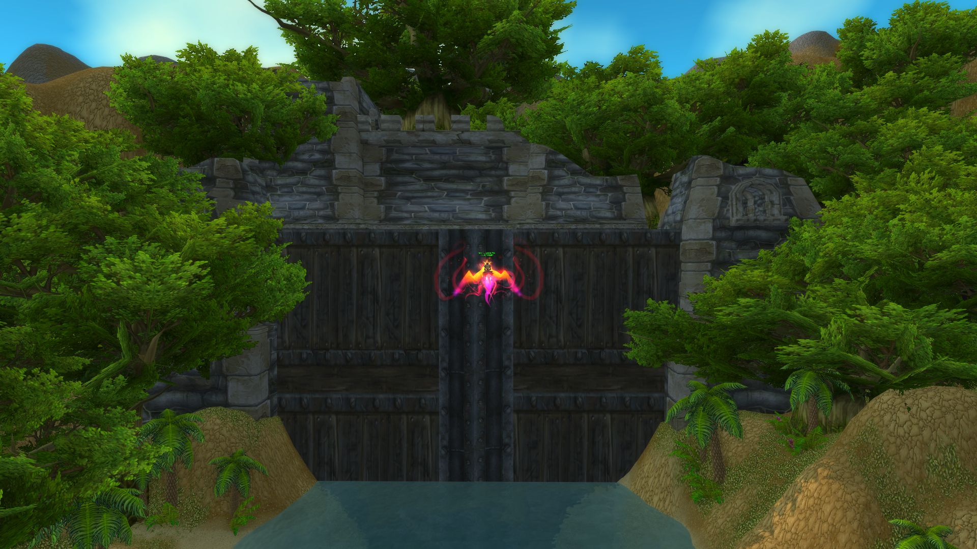 Took Me Far Too Long To Realise That This Gate Is How They Got The
