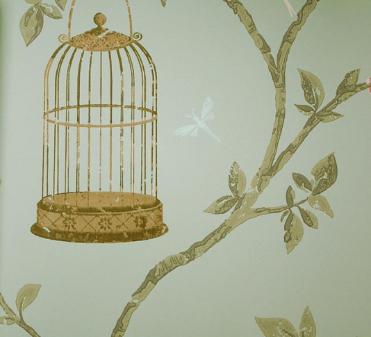 Wallpaper Nina Campbell Bird Cage Walk