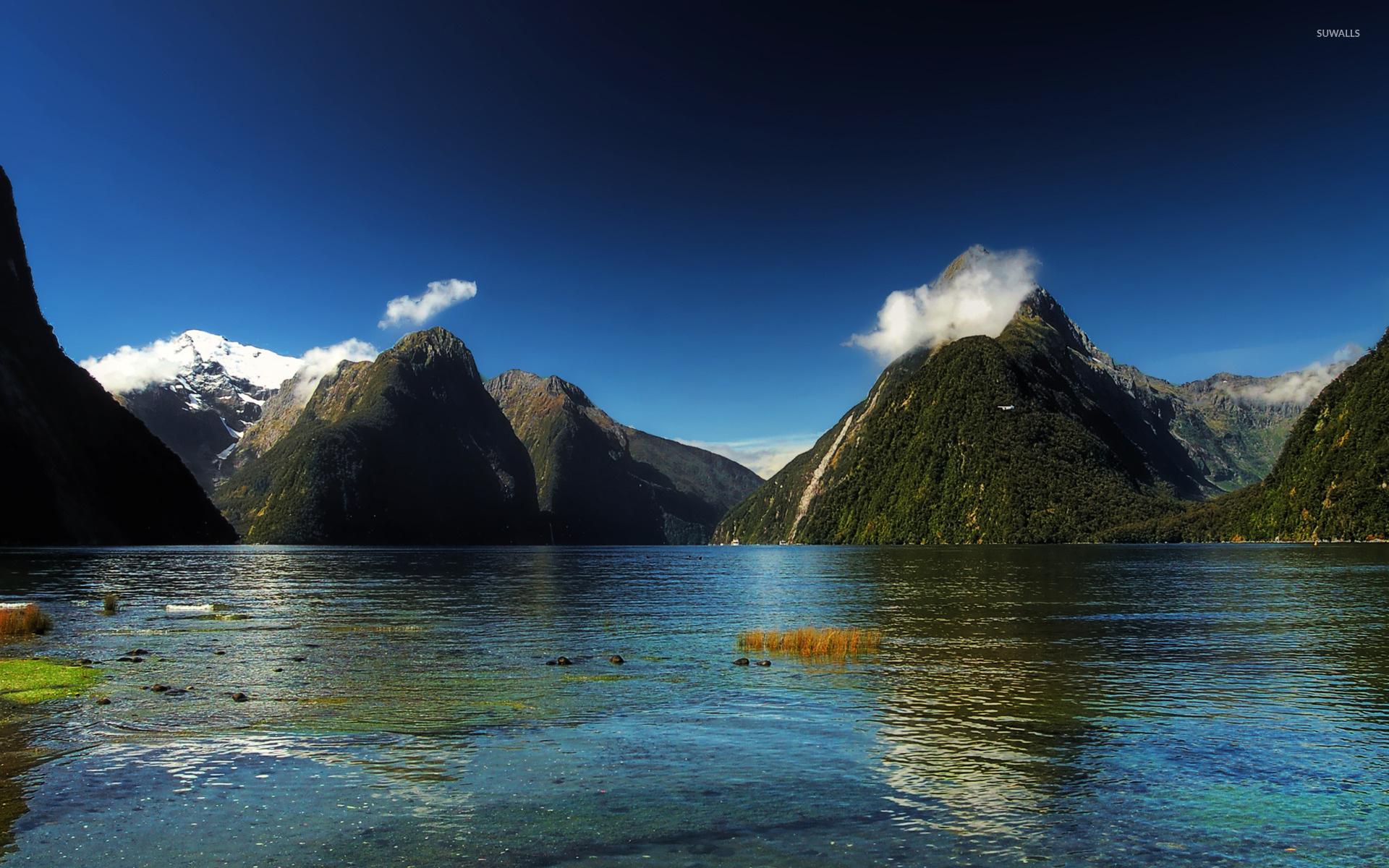 Milford Sound New Zealand Wallpaper Nature