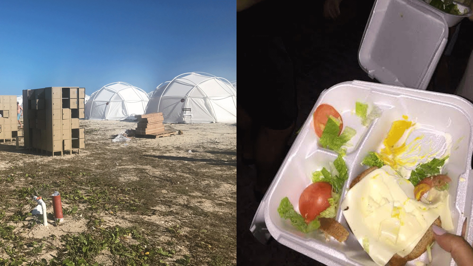 The Legend Of Fyre Festival Cheese Sandwich Vice