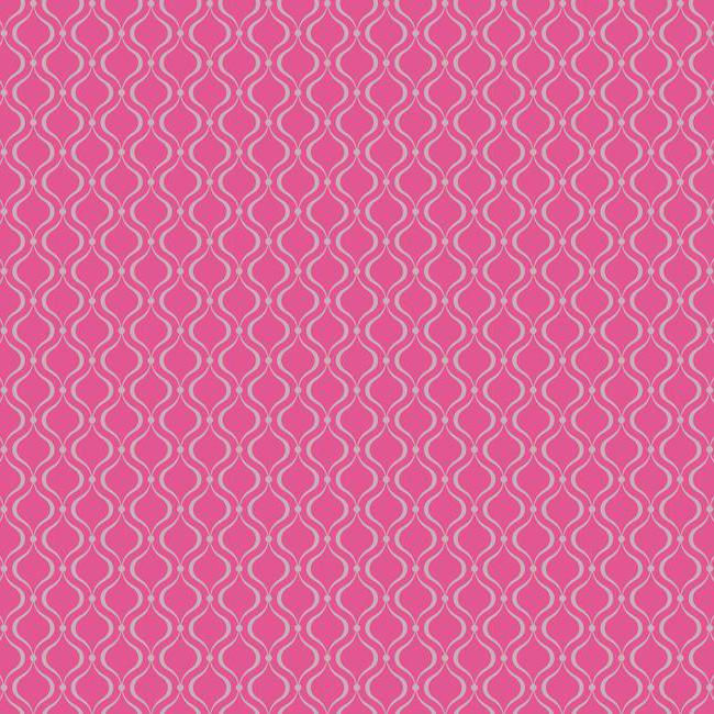 Glitter Trellis Hot Pink Wallpaper   Wall Sticker Outlet 650x650