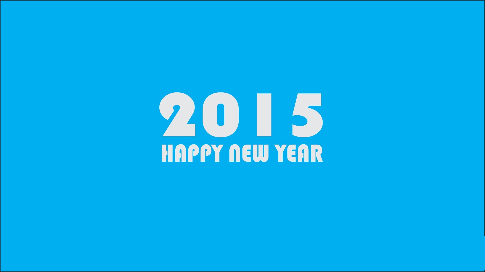 Blue New Year 2015 Wallpaper Backgroundjpg