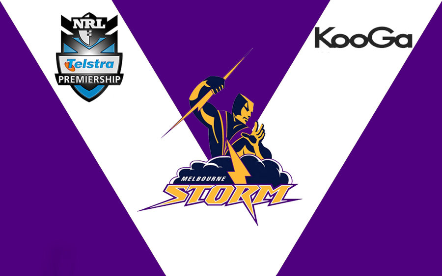Melbourne Storm Logo Wallpaper By Sports Star