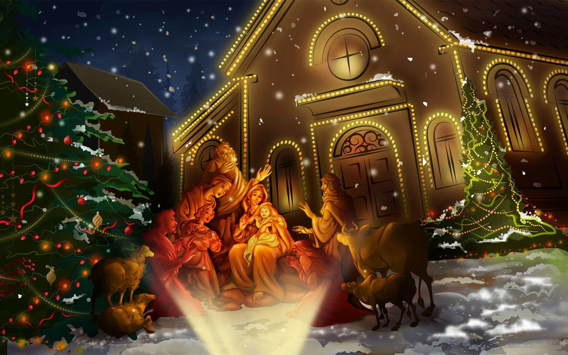Christmas Belen Wallpaper