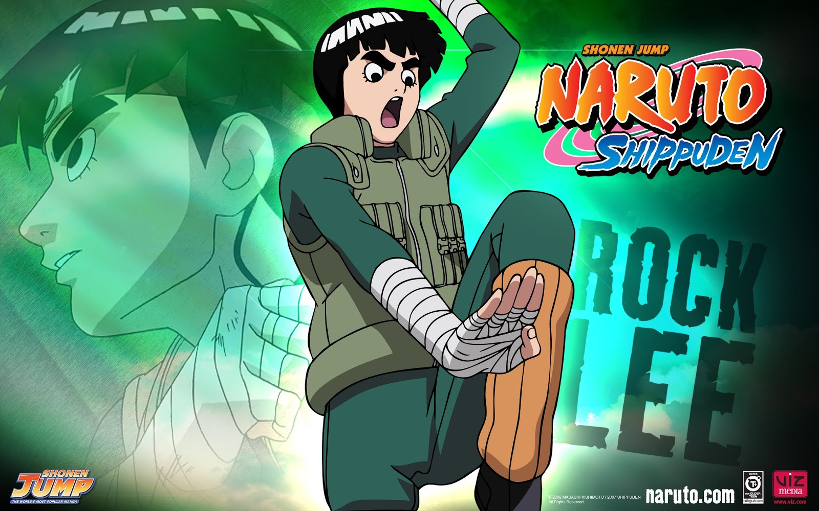 Wallpaper Rock Lee In Naruto Shippuden Anime