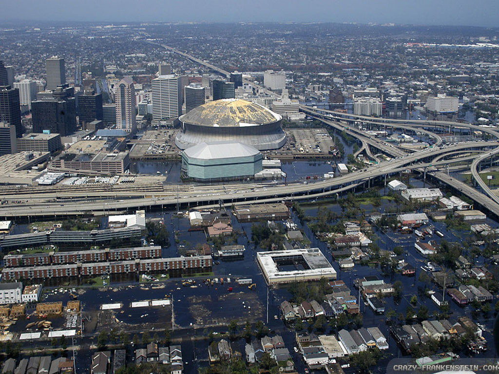 New Orleans After Katrina Of Flooding In