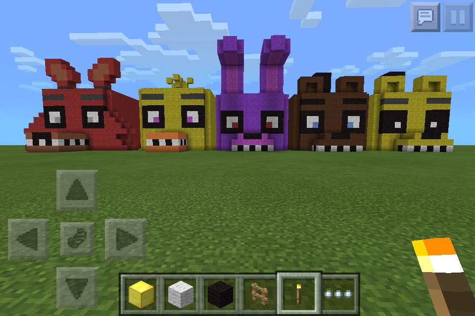 Fnaf Minecraft Houses By Brutes4babes