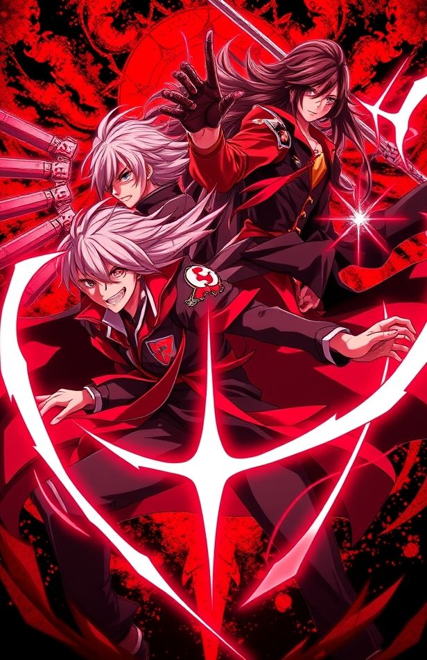 Red And Black Anime Wallpaper