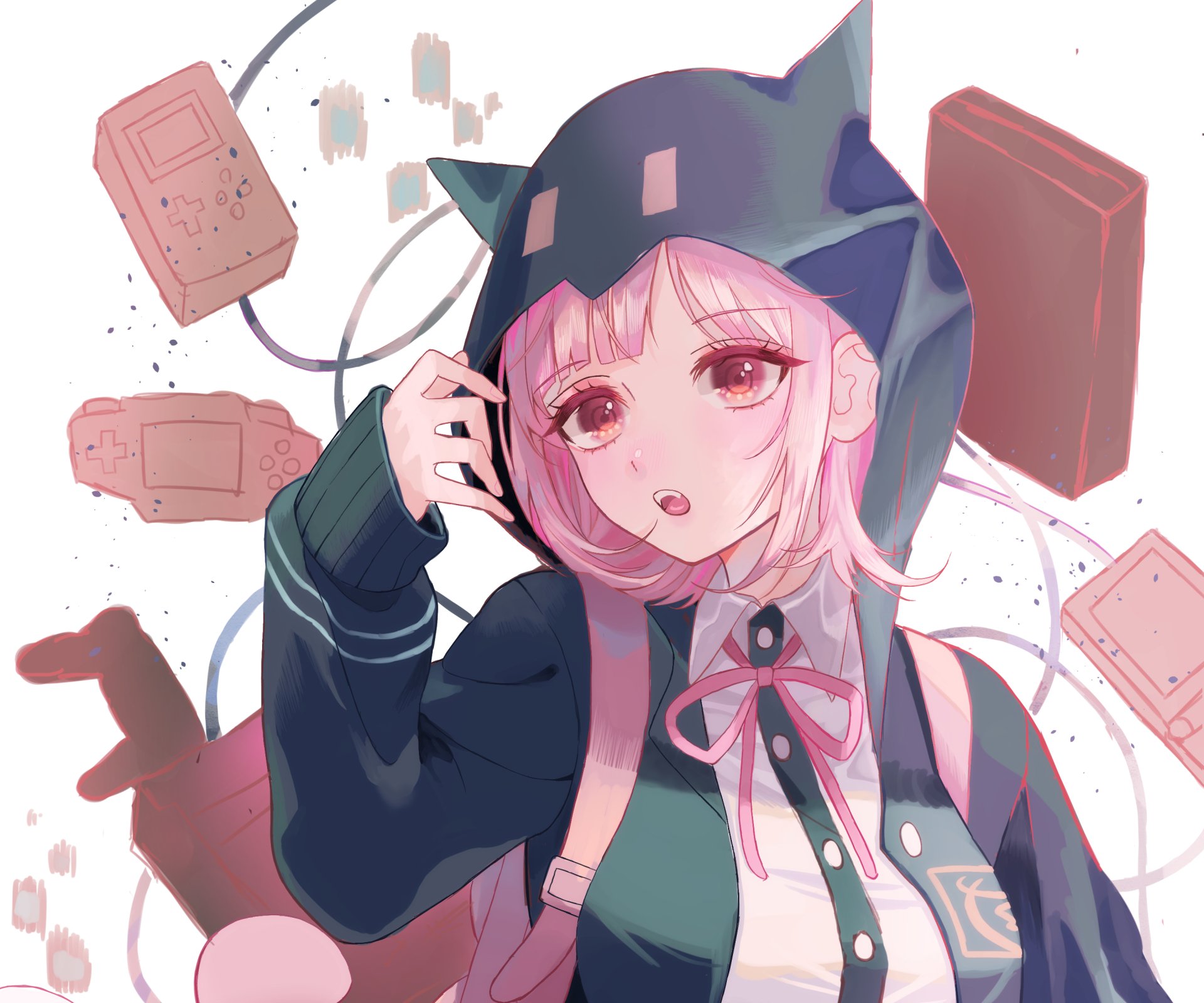 Monomi Video Game Danganronpa Wallpaper