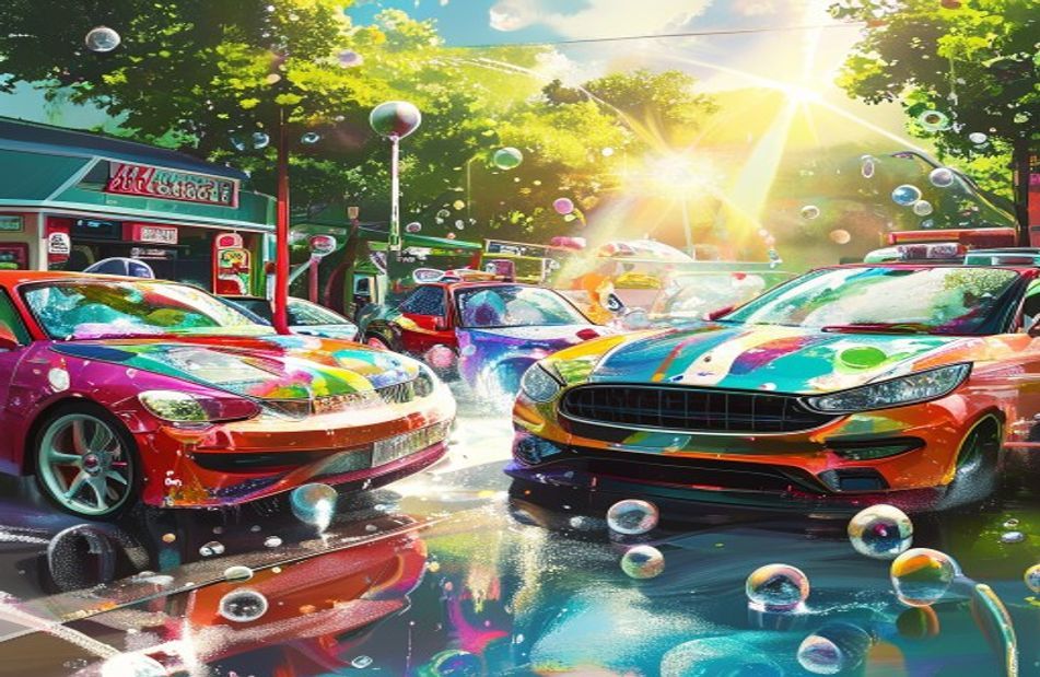 Car Wash Wallpaper