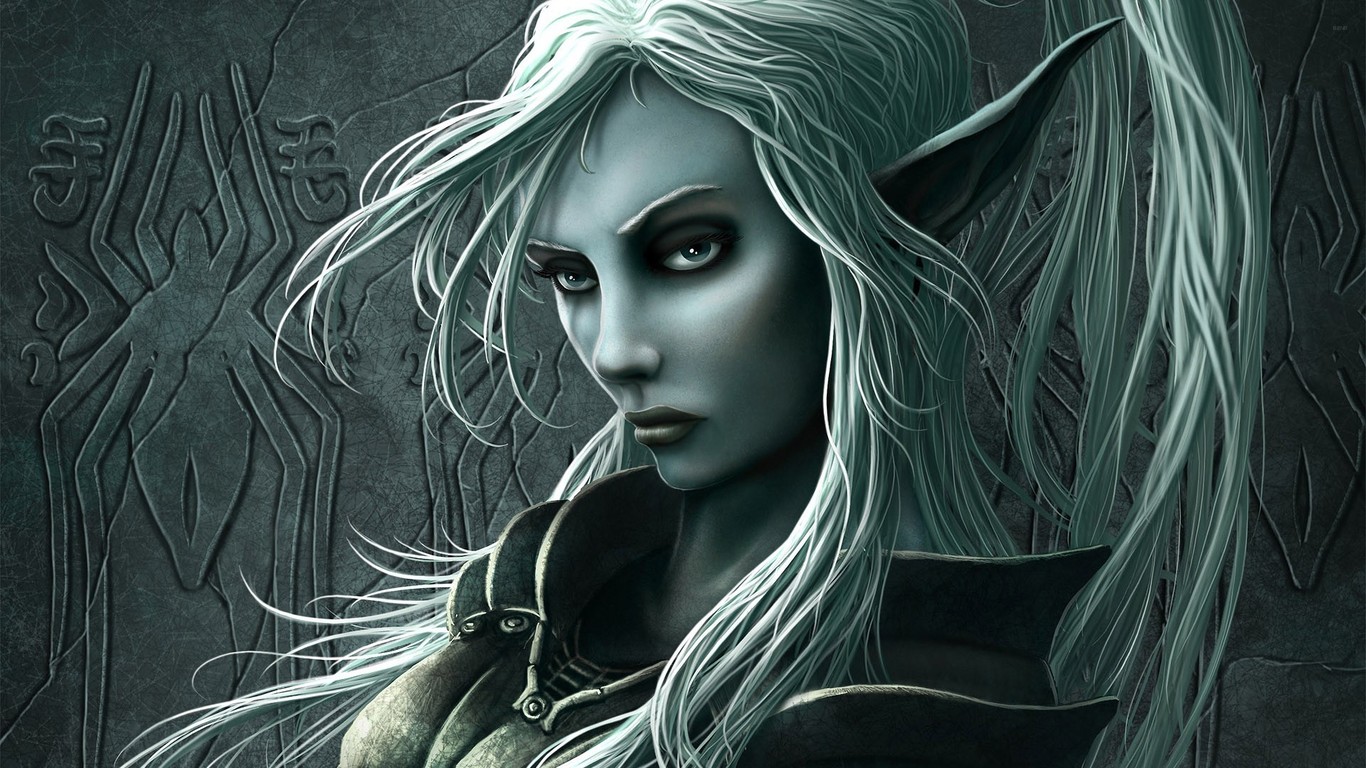 Elf Woman Wallpaper