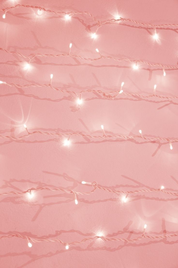 Pink Aesthetic Twinkle Lights