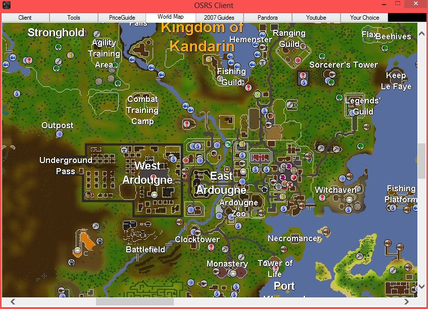Osrs Map For
