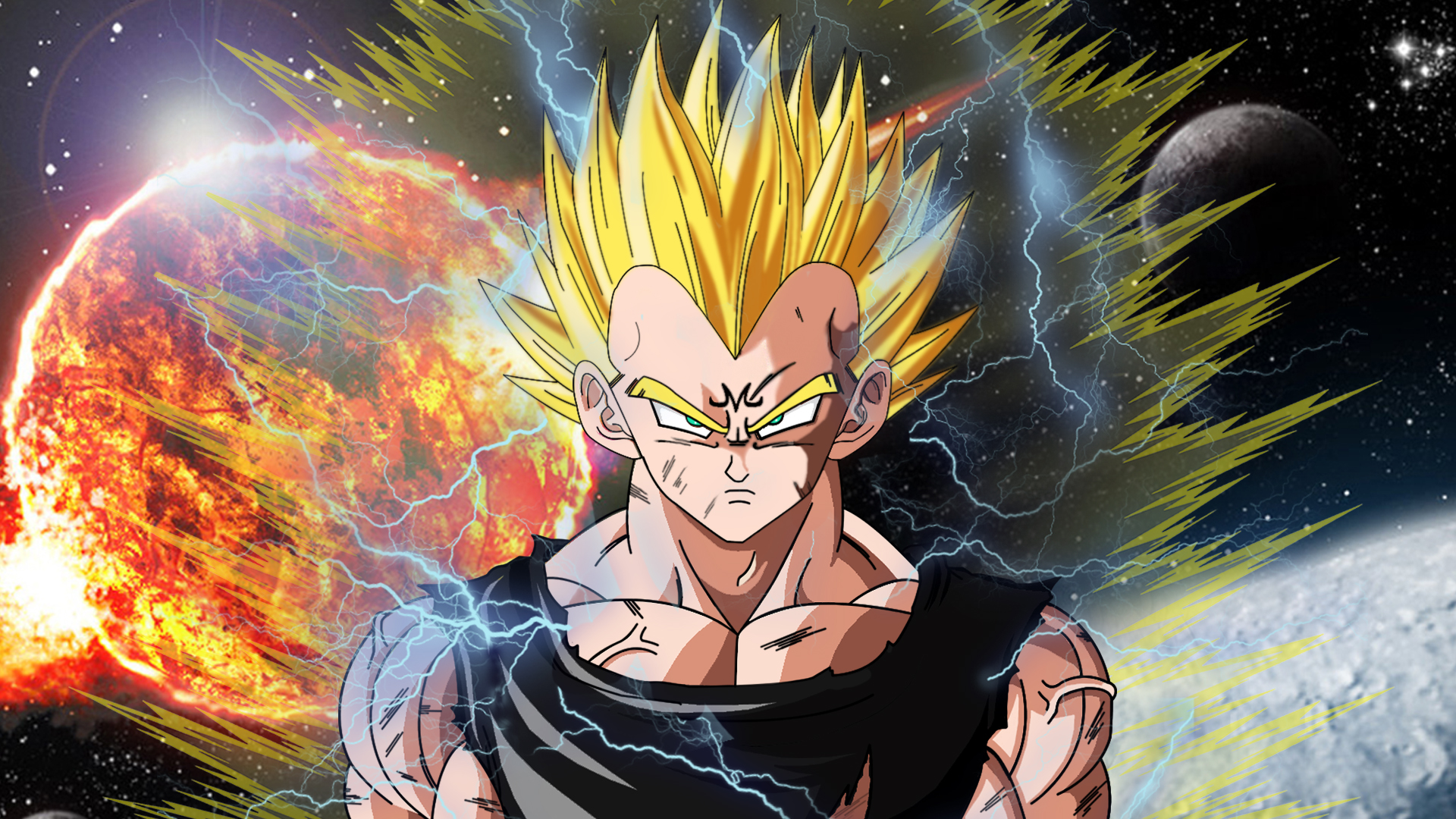 High Resolution Dragon Ball Z Super Saiyan Vegeta Wallpaper Hd