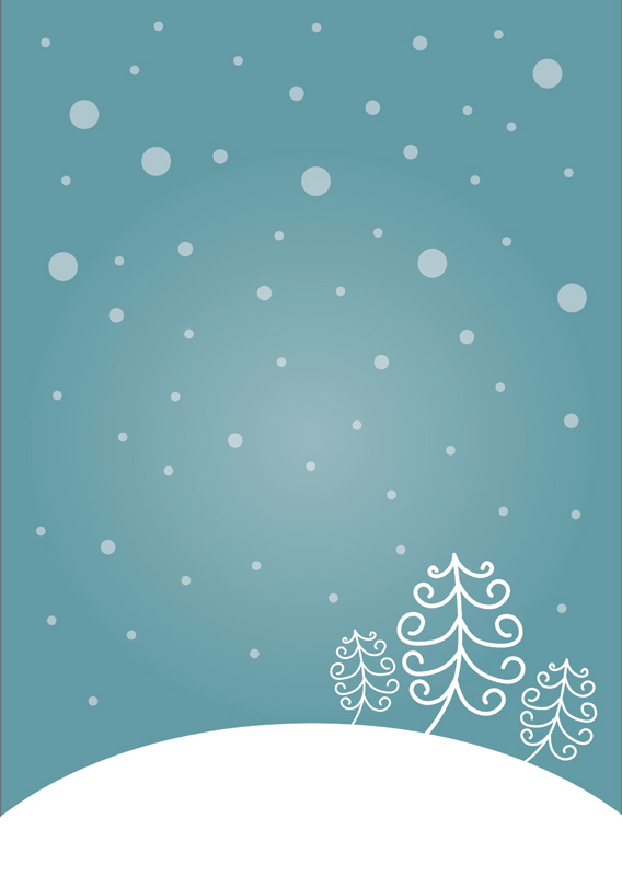 Winter Poster Templates Background