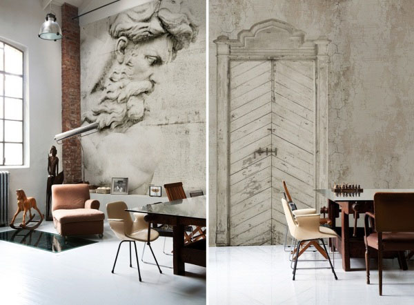 Wallpaper From Italian Walldeco Modern Wall Decorating Ideas