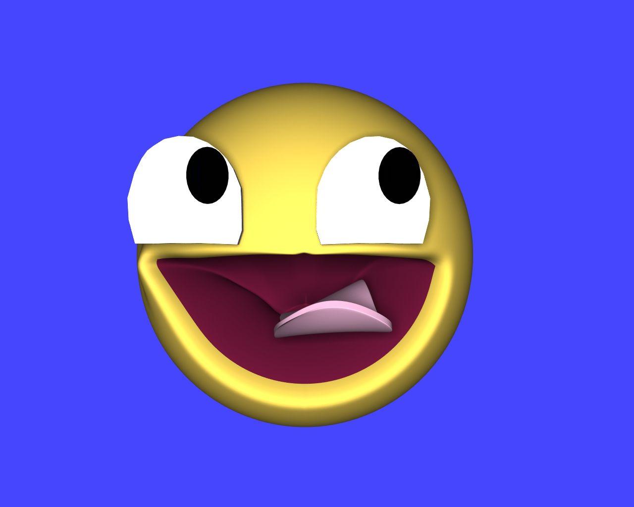 Cool Smiley Face Background