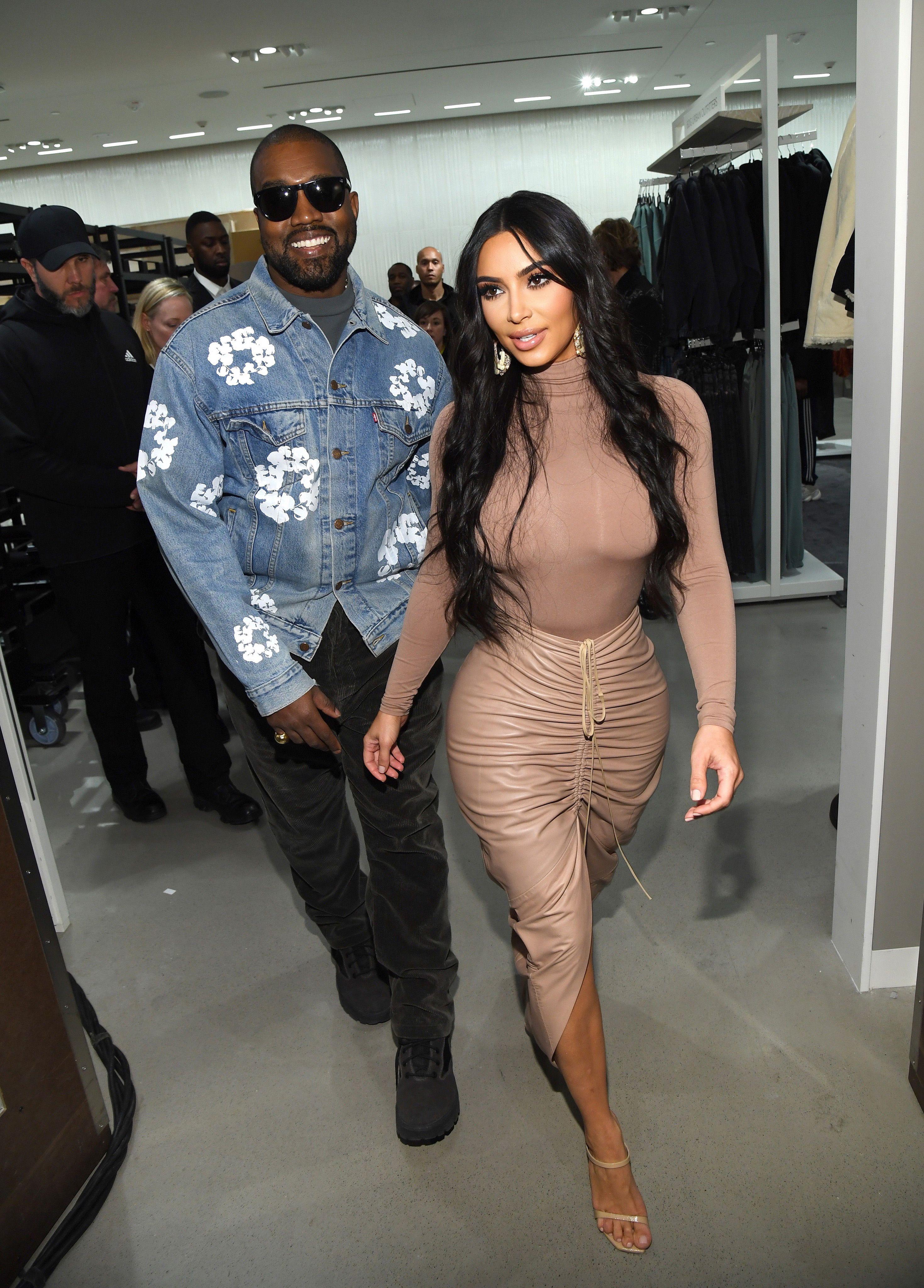 Kim Kardashian Says Kanye West Helped Her With Skkn