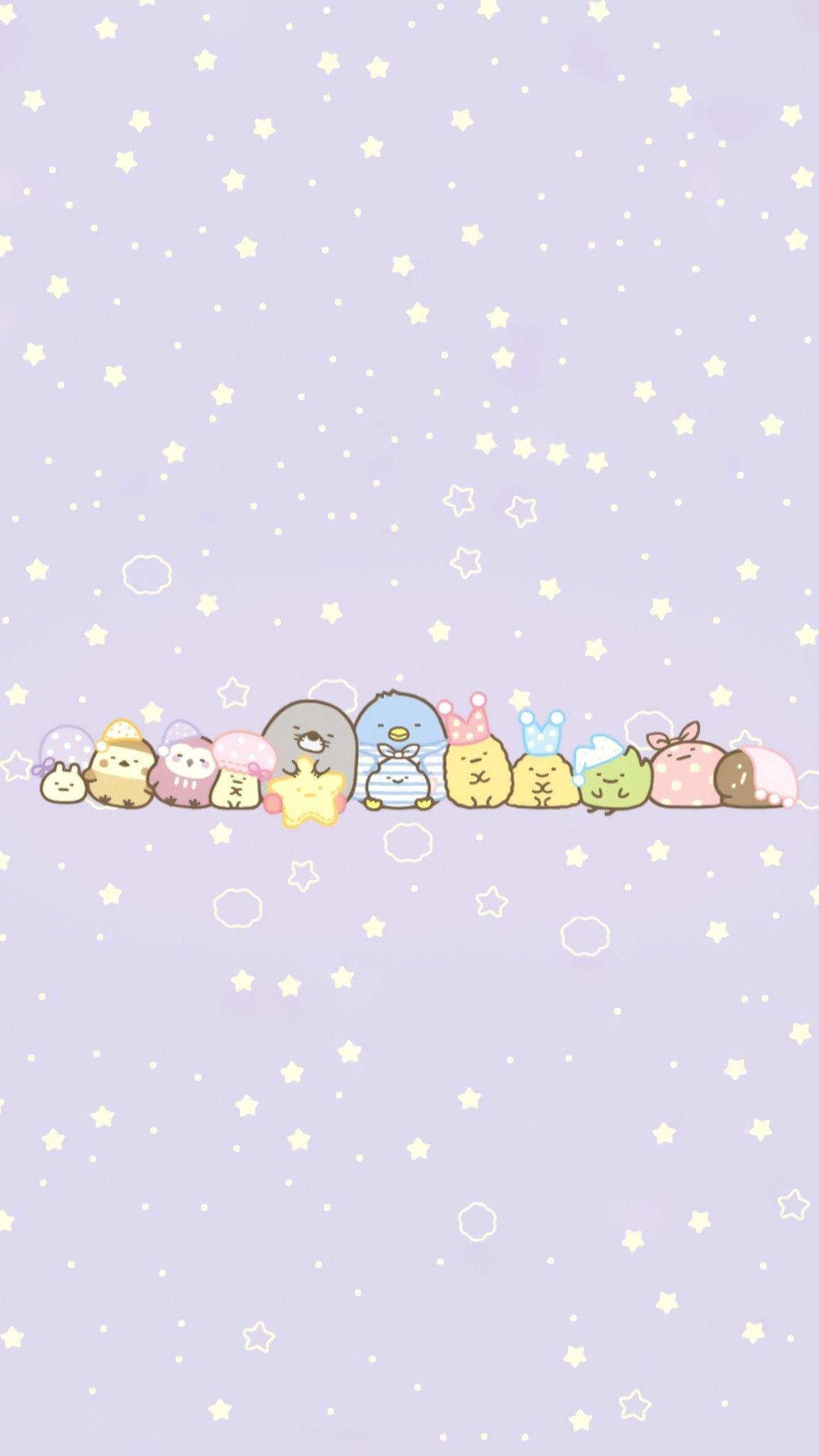Alisa On Sumikko Gurashi Bg iPhone Wallpaper